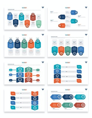 現(xiàn)代簡約企業(yè)營銷策劃信息圖表 PPT與Keynote模板設計指南